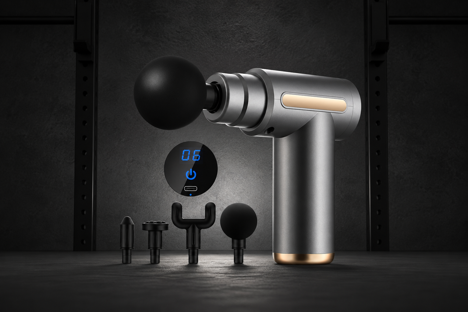 RecovPro — Pistolet de Massage Percussion Professionnel | Récupération Musculaire Rapide